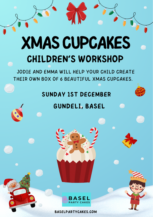 Kinder Xmas Cupcake Workshop Basel